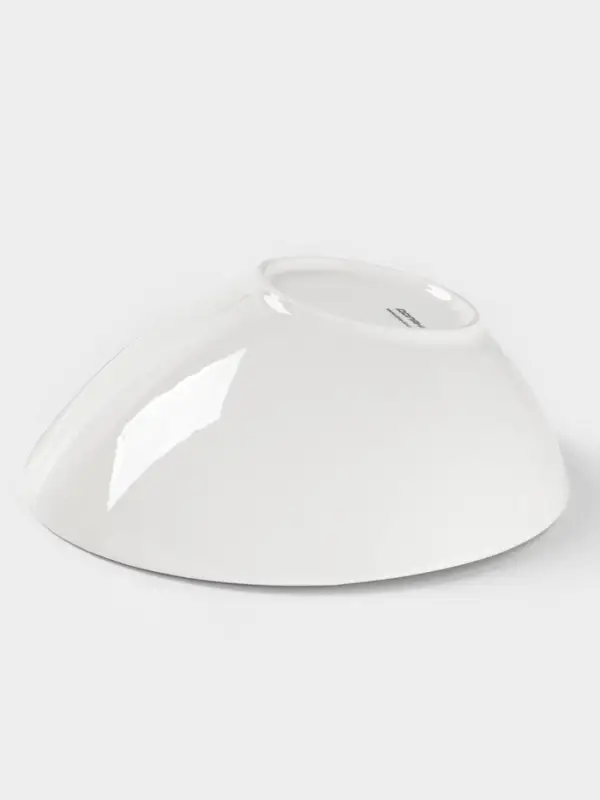 Салатник Доляна White Label, 600 мл, фарфор, белый