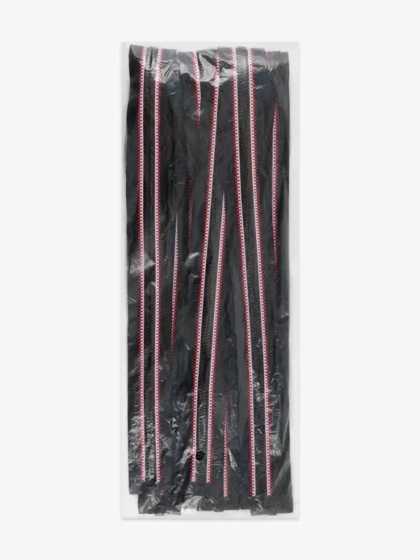 Молния &laquo;Трактор&raquo;, №5, разъёмная, замок автомат, 60 см, чёрная, красная, белая