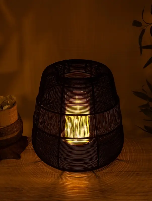 Подсвечник "Сеть" 30х30х28 см, металл