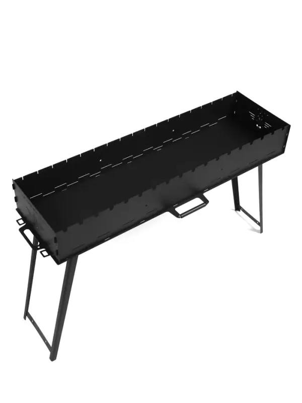 Мангал с ножками FIREGRILL, 114.7&times;37.5&times;72.3 см, 2 мм, длина жаровни 105 см