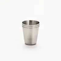 Стопки в чехле &laquo;Джентельмен&raquo;: нержавеющая сталь, набор 3 шт.&times;30 мл