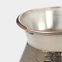 Турка для кофе &laquo;Ромашка&raquo;, 800 мл, медь