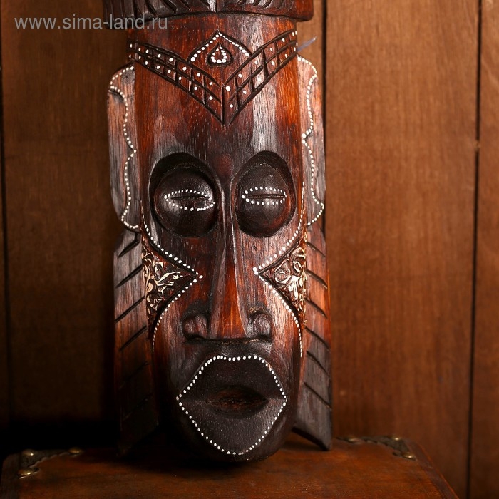 Маска дерево Маска дерево "Абориген" 50х14х5 см