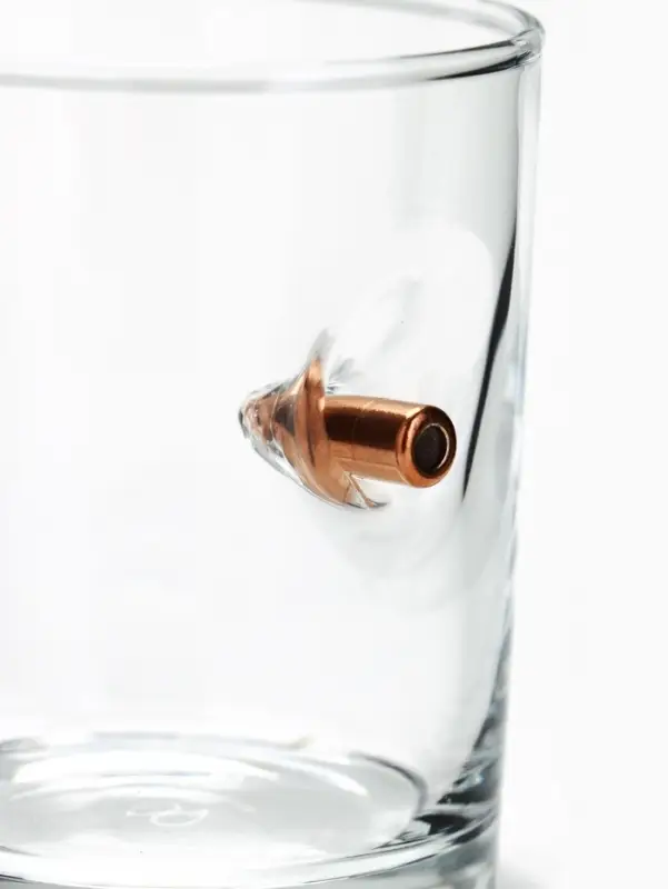 Стакан непробиваемый с пулей &laquo;ВМФ&raquo;, для виски, 250 мл