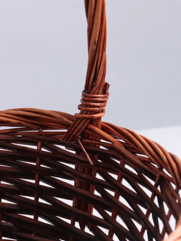 Набор корзин плетёных 3 шт., 48&times;18&times;44/40&times;16&times;39/33&times;14&times;34 см, ива