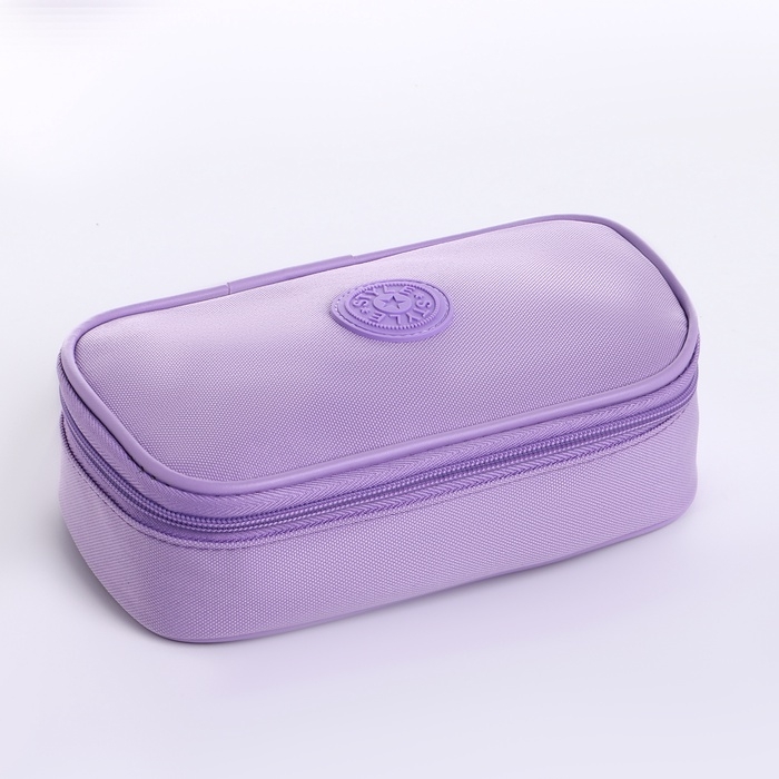 Косметичка на молнии, цвет сиреневый Косметичка на молнии, цвет сиреневый