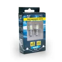 S105A T15/белый/ (BA15S) 39SMD 2835 10-30V 1 contact блистер 2 шт.