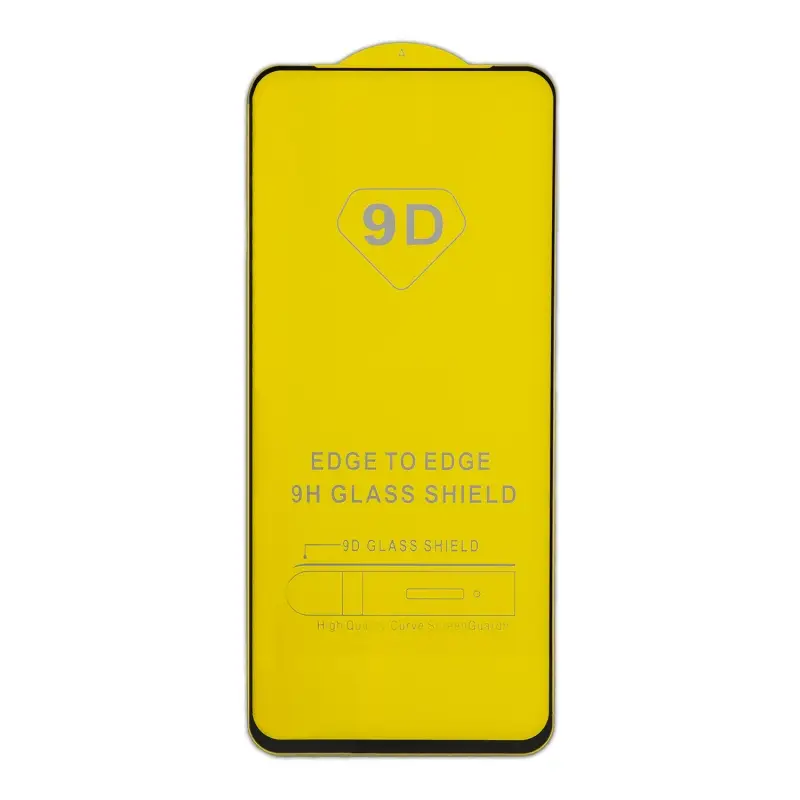 Защитное стекло Xiaomi Poco M4 Pro с рамкой 9H Full Glue без упаковки (25 шт./уп.)