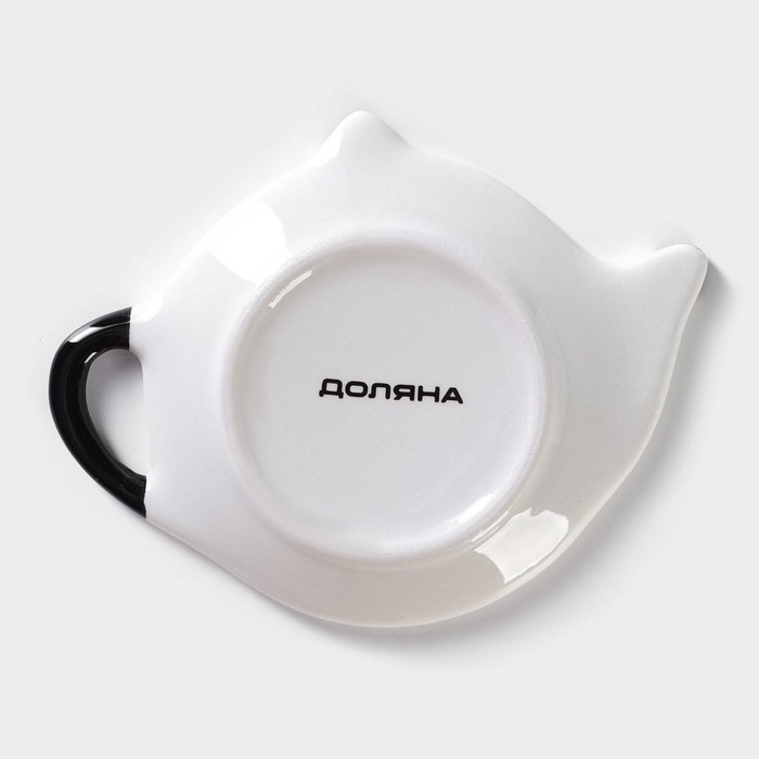 Подставка под чайный пакетик Доляна «Гурман», 12×9 см Подставка под чайный пакетик Доляна «Гурман», 12×9 см