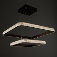 Люстра с ПДУ 1509/2CF LED 90Вт 3000-6000К кофе 60х60х104 см BayerLux