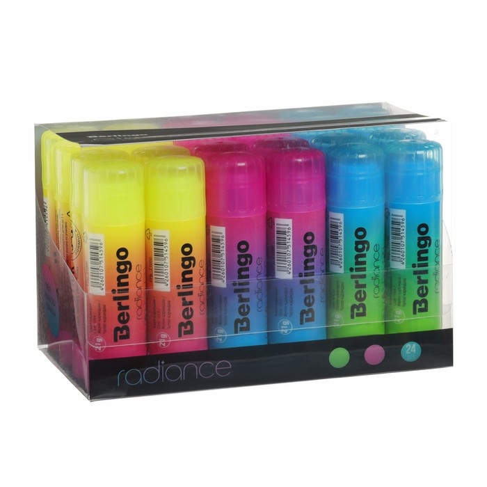 Клей-карандаш 21г Berlingo Клей-карандаш 21г Berlingo "Radiance",ПВП