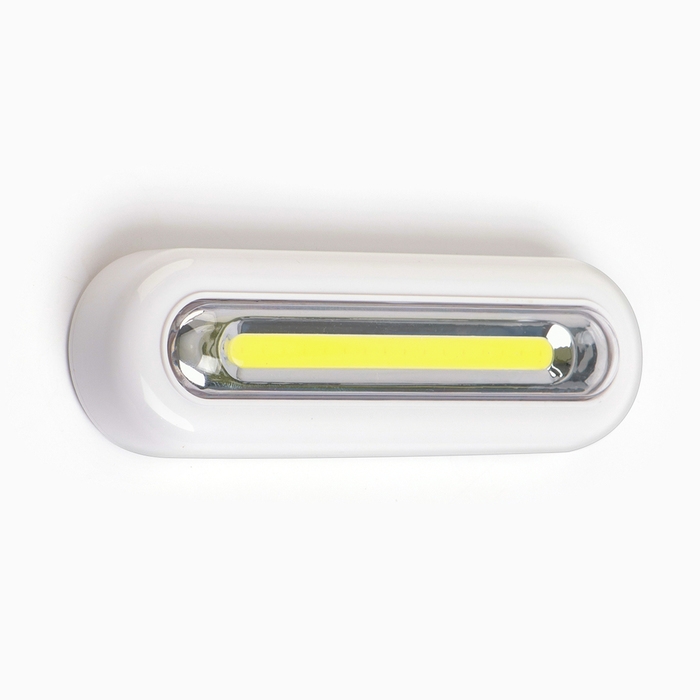 Фонарь-светильник, 3 Вт, 160 лм, COB, 3 ААА, клейкая основа, 4.4 х 2.8 х 13.8 см Фонарь-светильник, 3 Вт, 160 лм, COB, 3 ААА, клейкая основа, 4.4 х 2.8 х 13.8 см