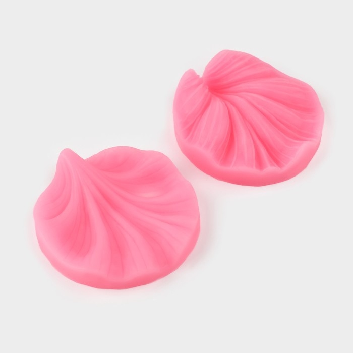 Молд «Лист герани», силикон, 2 предмета, 7,5×7 см, цвет МИКС Молд «Лист герани», силикон, 2 предмета, 7,5×7 см, цвет МИКС