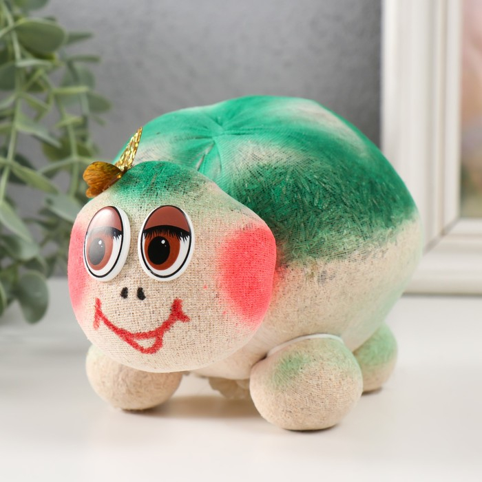 Растущий подарок травка Экоживчик "Черепаха" в подарочной упаковке МИКС