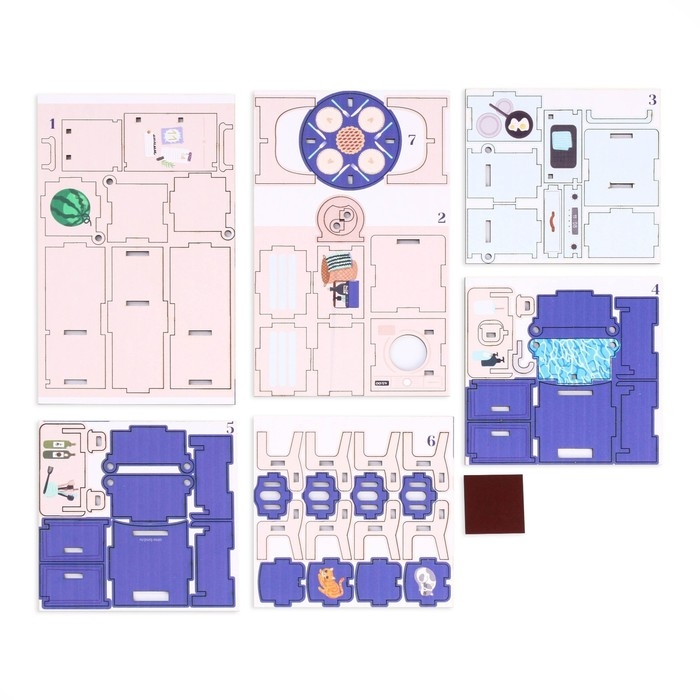 Кукольная мебель «Кухня» Кукольная мебель «Кухня»