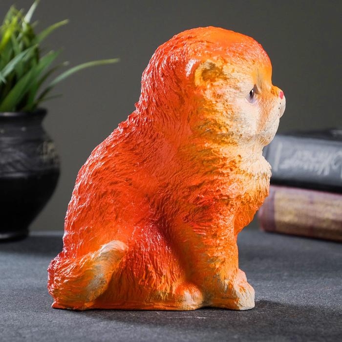 Копилка Копилка "Котенок малый" рыжий, 16х12см