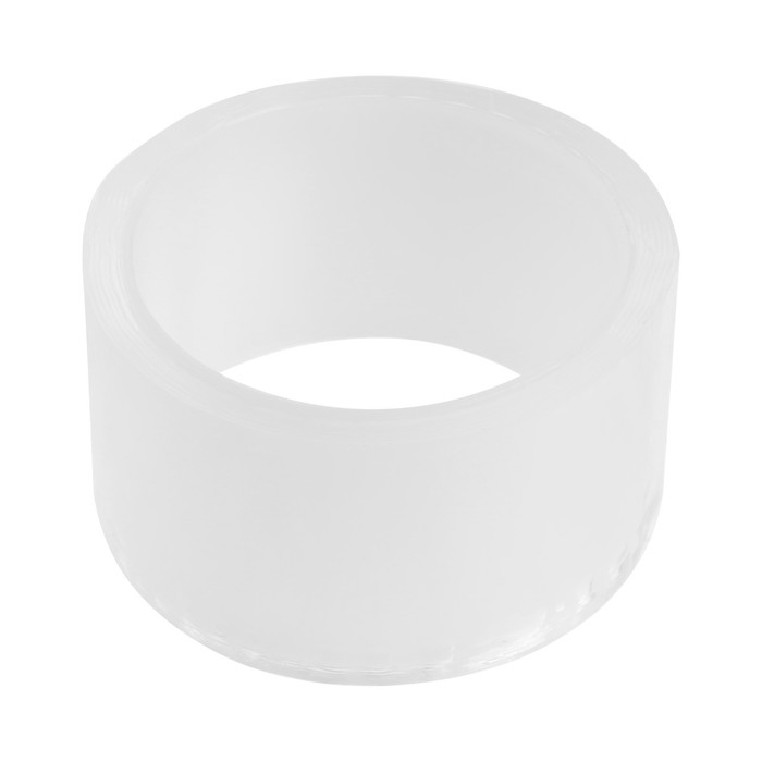 Лента клейкая ТУНДРА, прозрачная, двухсторонняя, 50 мм х 2 м Лента клейкая ТУНДРА, прозрачная, двухсторонняя, 50 мм х 2 м