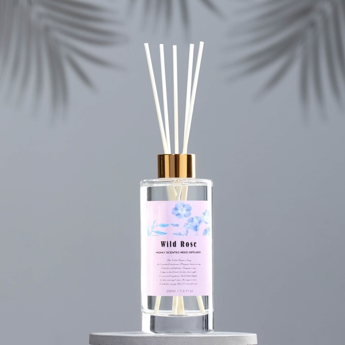 Диффузор ароматический "Wild Rose", дикая роза, 200 мл