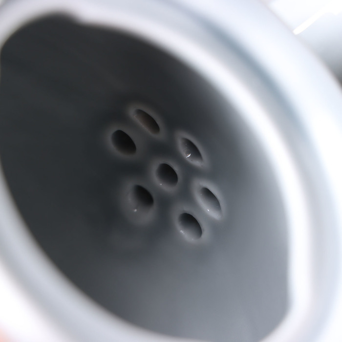 Чайник фарфоровый «Акварель», 400 мл, цвет светло-серый Чайник фарфоровый «Акварель», 400 мл, цвет светло-серый