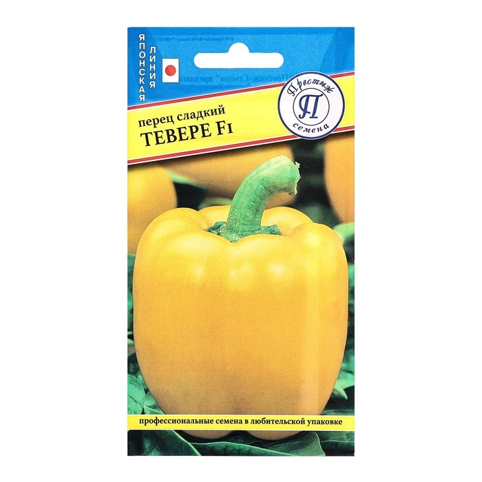 Семена Перец сладкий Семена Перец сладкий "Тевере F1", ц/п, 5 шт.