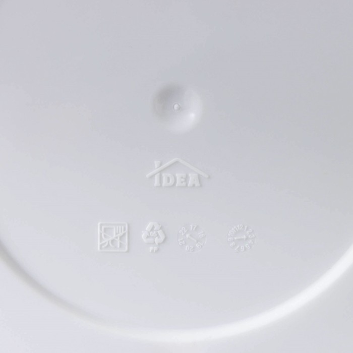 Горшок с поддоном «Камни», 2,6 л, цвет белый Горшок с поддоном «Камни», 2,6 л, цвет белый