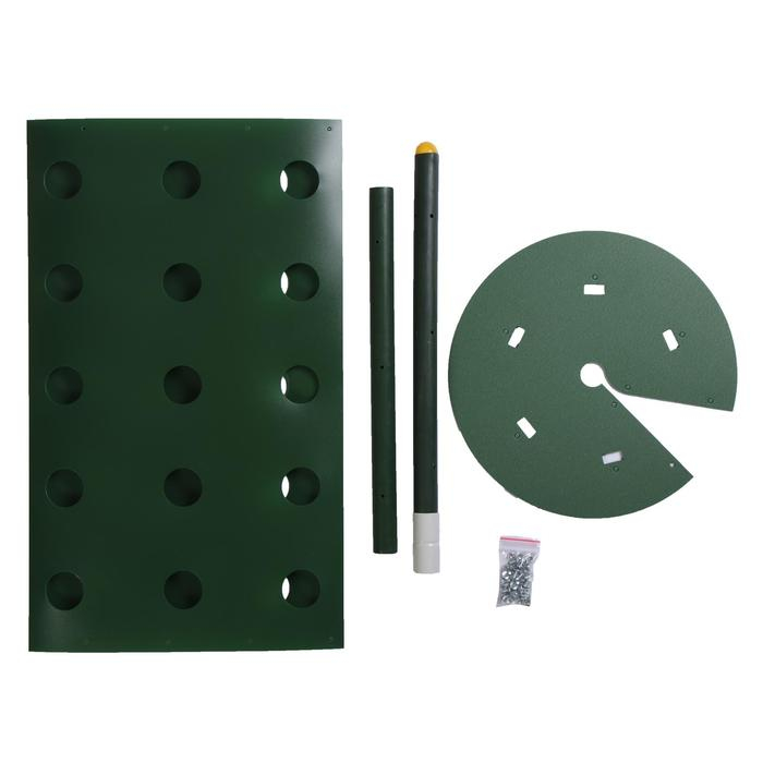 Клумба «Цветочная колонна», d = 17 см, h = 70 см, зелёная Клумба «Цветочная колонна», d = 17 см, h = 70 см, зелёная