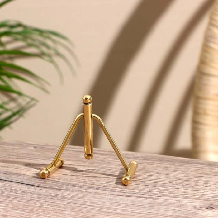 Подставка для книги  Подставка для книги "Трио" латунь 7х4х3 см