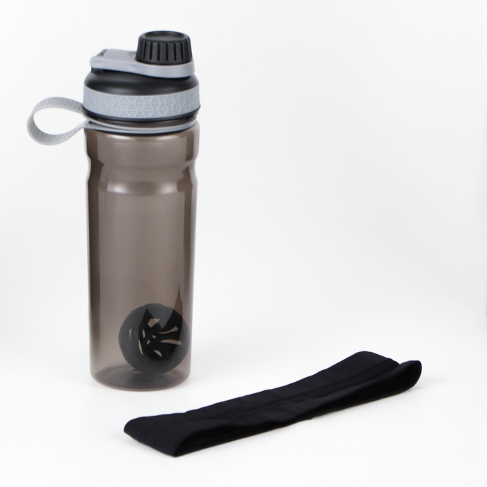 Набор 2 в 1 «Победа»: шейкер 800 мл, повязка на голову для бега 24 см Набор 2 в 1 «Победа»: шейкер 800 мл, повязка на голову для бега 24 см