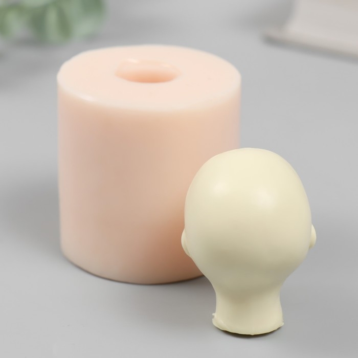 Молд силикон "Голова младенца" №18 3х3,5х4 см