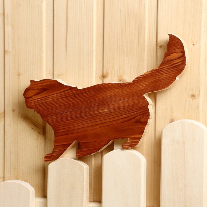 Вешалка Вешалка "Котёнок", 5 крючков, 45х35х8 см