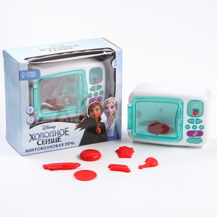 Микроволновая печь Frozen, Холодное сердце, звук, свет, бытовая техника Микроволновая печь Frozen, Холодное сердце, звук, свет, бытовая техника