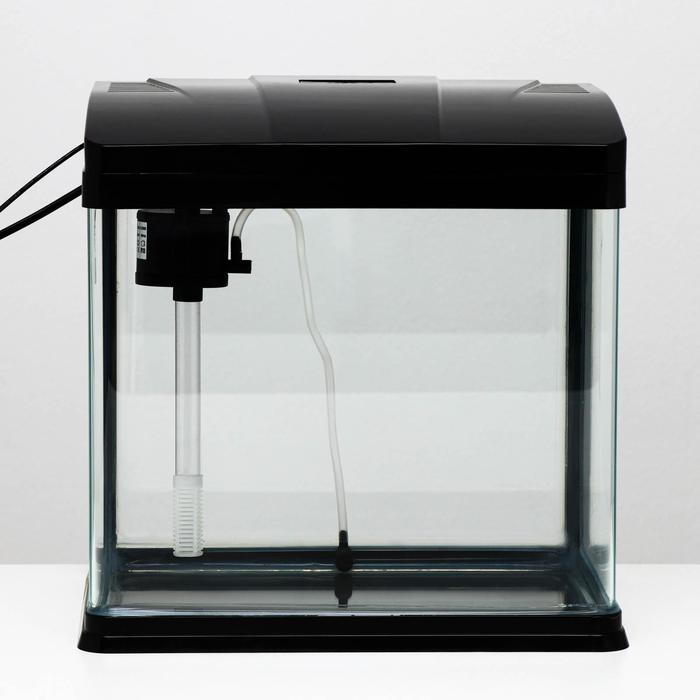 Аквариум SeaStar HX-320F в комплекте: LED-лампа, фильтр, 18 л, черный Аквариум SeaStar HX-320F в комплекте: LED-лампа, фильтр, 18 л, черный