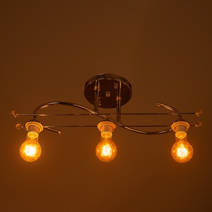 Люстра Люстра "Дэйл"БП 3х40Вт Е27 Хром МОДЕЛЬ: 2612372