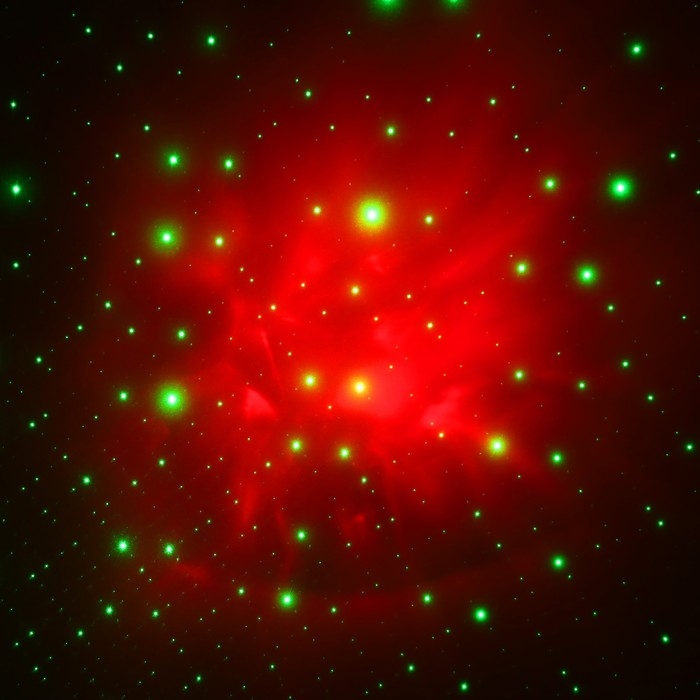 Световой прибор «Космонавт со звездой» 13 см, свечение RGB, пульт ДУ, 5 В, чёрный Световой прибор «Космонавт со звездой» 13 см, свечение RGB, пульт ДУ, 5 В, чёрный