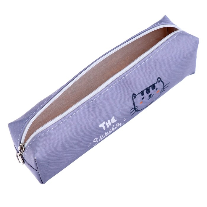 Пеналы школьный на молнии Пеналы школьный на молнии "Зверьки", МИКС