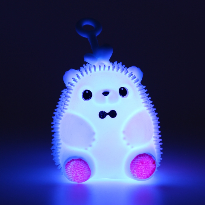 Мяч детский резиновый ёжка световой «Ёжик», цвета МИКС , в шоубоксе Мяч детский резиновый ёжка световой «Ёжик», цвета МИКС , в шоубоксе