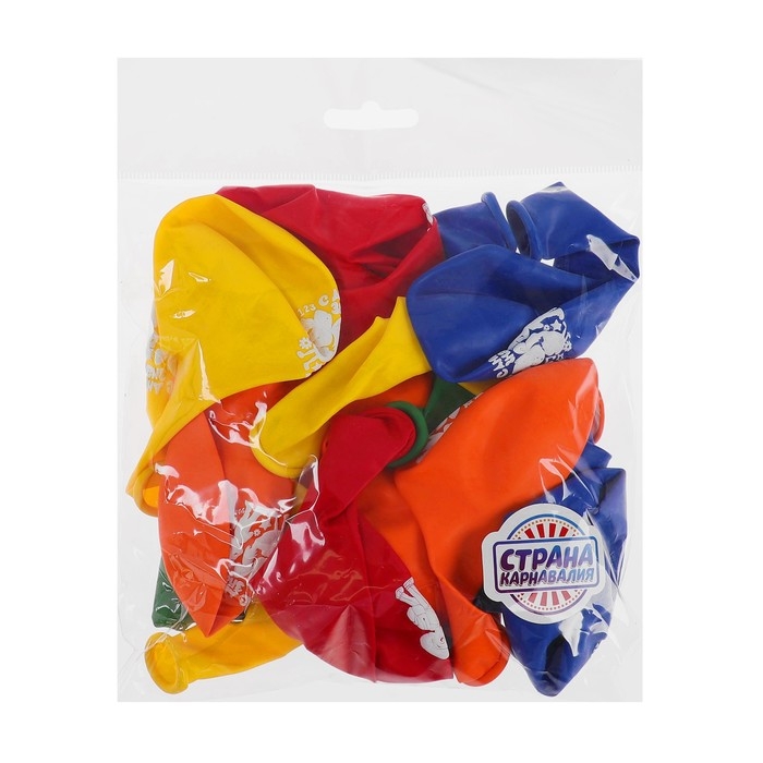 Воздушный шар латексный 12" &laquo;Школьники&raquo;, 25 шт., МИКС