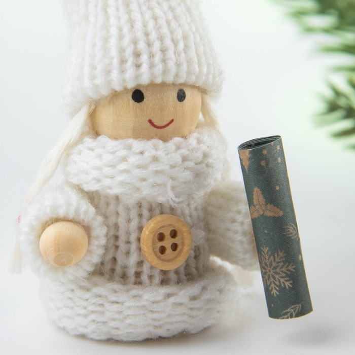 Ёлочная игрушка новогодняя новогодняя «Новый год: Радости и тепла!», 7 см х 6 см х 3 см Ёлочная игрушка новогодняя новогодняя «Новый год: Радости и тепла!», 7 см х 6 см х 3 см