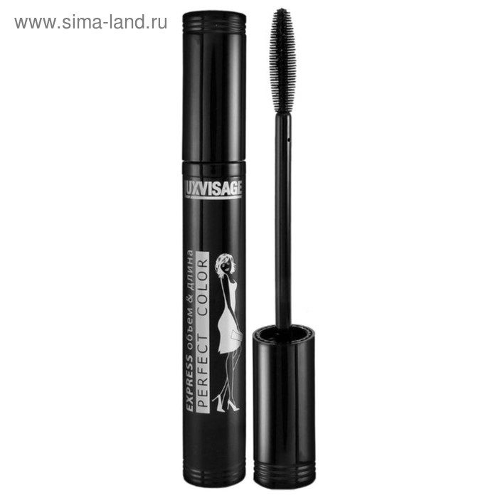 Тушь для ресниц Luxvisage Perfect Color Express объём-длина, 9 г Тушь для ресниц Luxvisage Perfect Color Express объём-длина, 9 г