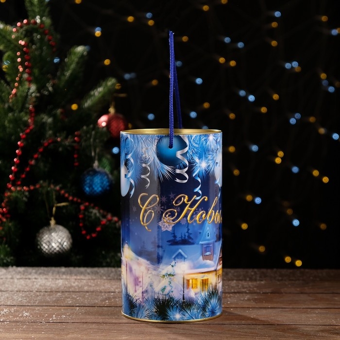 Новый год. Подарочная коробка, тубус «Рождественская деревня» 120 х 220 мм (200 мм внутр. высота). Новый год. Подарочная коробка, тубус «Рождественская деревня» 120 х 220 мм (200 мм внутр. высота).