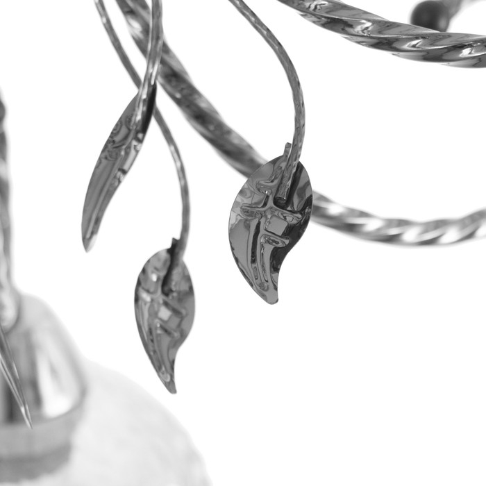 Люстра Люстра "Тереза" 8х40Вт Е27 Хром, черный хром 74х74х22см