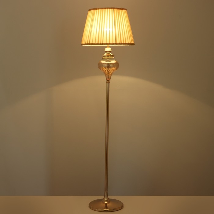 Торшер 19104/1 E27 40Вт золото 43х43х162 см