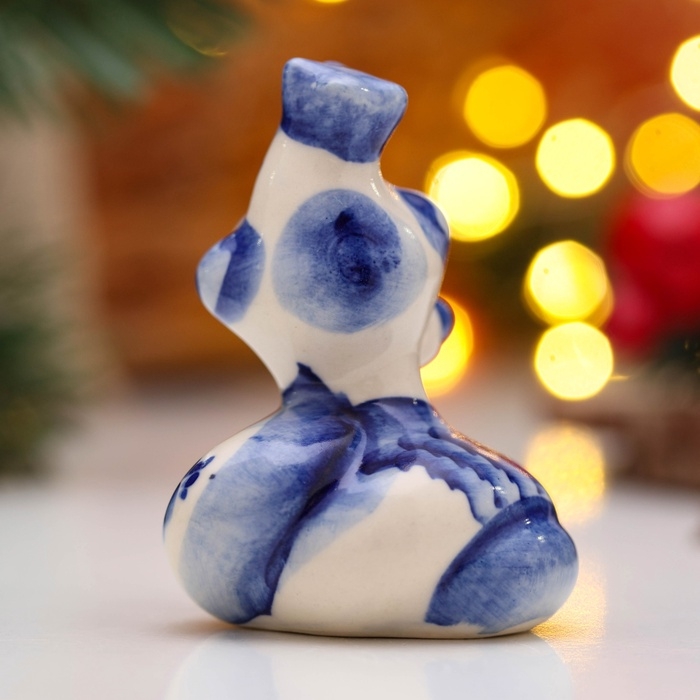 Сувенир Сувенир "Змея Скоропея" 7,5х6,5 см, гжель