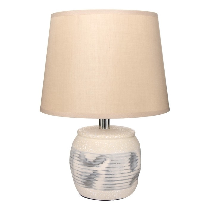 Светильник Светильник "Ренд" E14 40Вт бежевый 22,5х22,5х30 см RISALUX