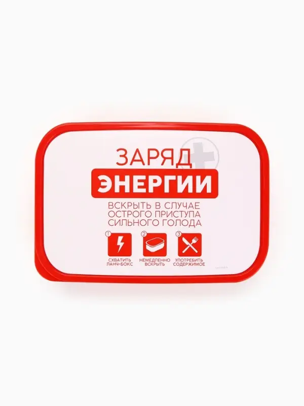 Ланч - бокс &laquo;Заряд энергии&raquo;, 1200 мл