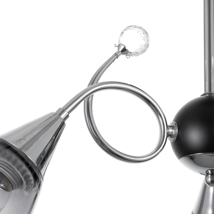 Люстра Люстра "Марианна" 3хЕ27 40Вт черный 69х69х32,5см BayerLux