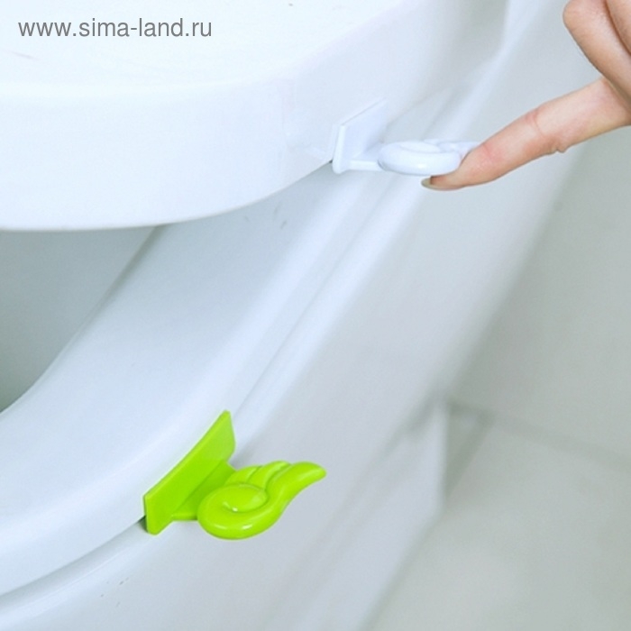 Ручка для сиденья унитаза «Ангелочек», 4,8×4,5×1,5 см, цвет МИКС Ручка для сиденья унитаза «Ангелочек», 4,8×4,5×1,5 см, цвет МИКС