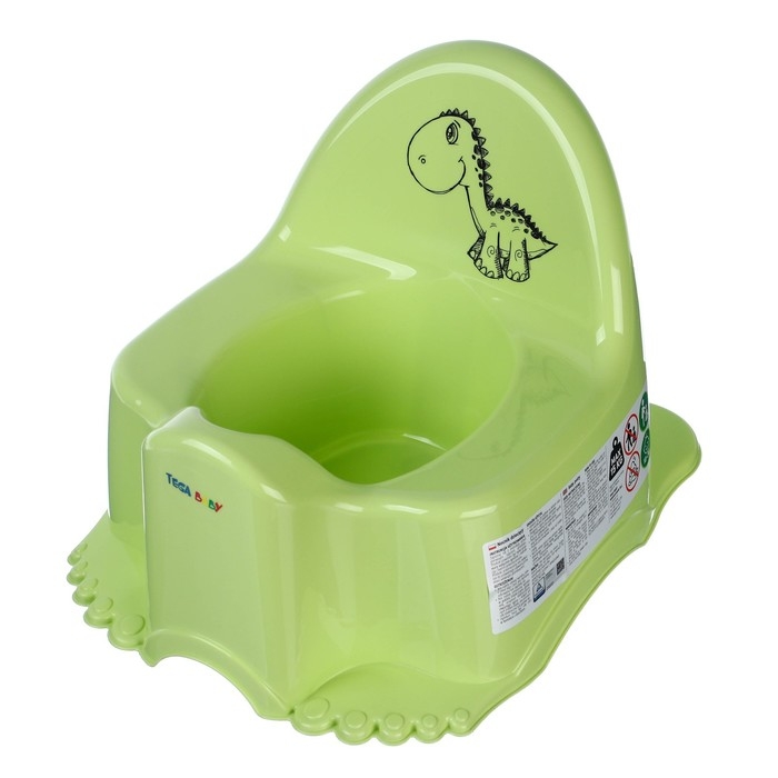 Горшок детский «Динозаврик Дино», цвет зелёный Горшок детский «Динозаврик Дино», цвет зелёный