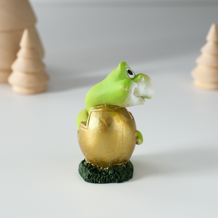 Сувенир полистоун Сувенир полистоун "Змейка в скорлупе" МИКС 4х4х6,5 см