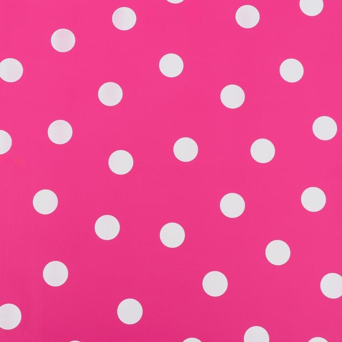 Пленка двухсторонняя "Горох крупный", 0,58 х 10 м